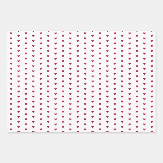  liefde bedekt met Romantische Valentijn 3-wegs Inpakpapier Vel (Voorkant 3)