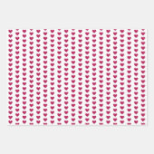  liefde bedekt met Romantische Valentijn 3-wegs Inpakpapier Vel (Voorkant 2)