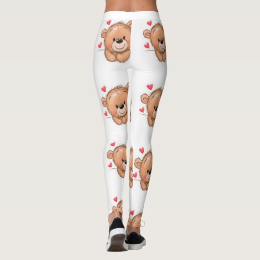 Liefde Beer Leggings (Achterkant)