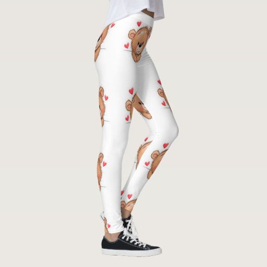 Liefde Beer Leggings (Rechts)