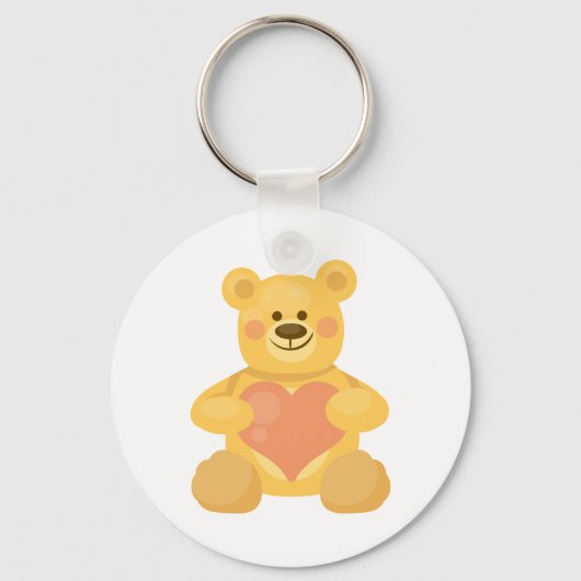 Liefde Beer Sleutelhanger (Voorkant)