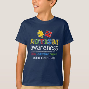 Liefde begrijpt het Autisme Bewust van de Steun T-shirt