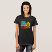 Liefde Being Aerospace Engineer Rocket Engineering T-shirt (Voorkant volledig)