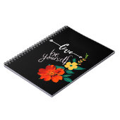 Liefde ben je zelf notitieboek (Linkerzijde)