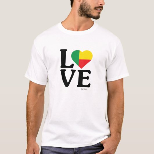 Liefde Benin T-shirt (Voorkant)