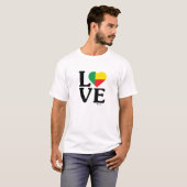 Liefde Benin T-shirt (Voorkant volledig)