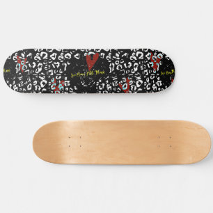 Liefde Beren Alle Dingen Cheetah Christelijke Schr Persoonlijk Skateboard