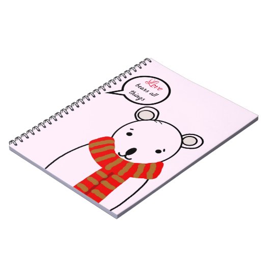 Liefde Beren Alle dingen Notitieboek (Linkerzijde)