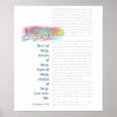 Liefde Beren Alle dingen Poster (Voorkant)