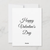 Liefde Beren Alle zwarte Silhouette offertes Feestdagenkaart (Achterkant)