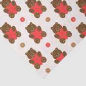 Liefde Beren Tissuepapier (Detail)