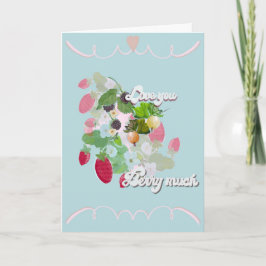 Liefde Berry Veel Kaart
