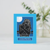 Liefde & bescherm 1_ Briefkaart (Staand voorkant)