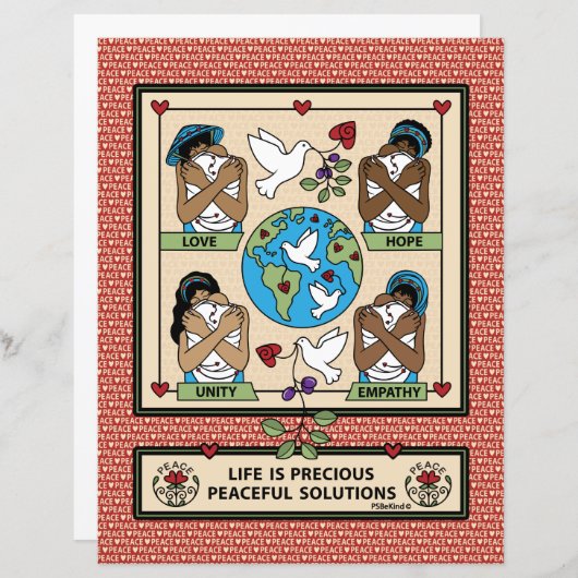 Liefde & bescherm 1_flatpapier — Specificaties 8,5 (Voorkant / Achterkant)