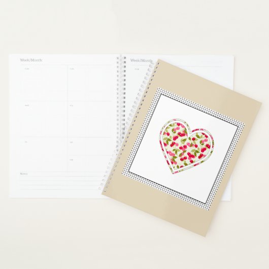 Liefde, bessen, kersen planner (Display)