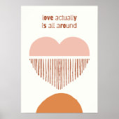 Liefde bestaat eigenlijk overal poster (Voorkant)