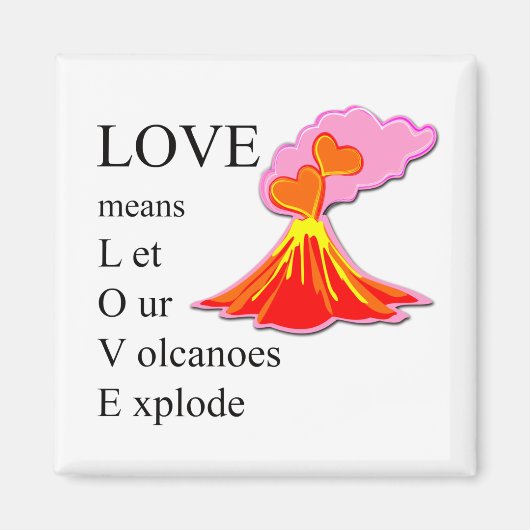 Liefde betekent magneet (Voorkant)