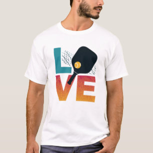 Liefde betekent niets bij pickleball t-shirt