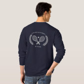 Liefde betekent niets in tennis - Back Design T-shirt (Achterkant volledig)