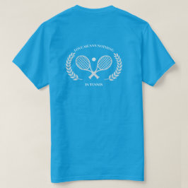 Liefde betekent niets in tennis - Back Design T-shirt