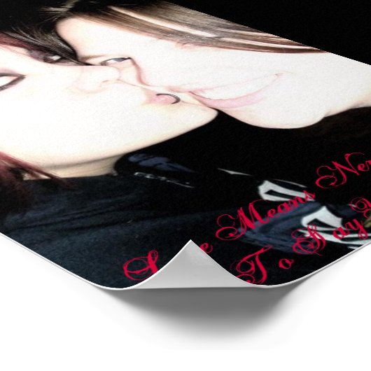 Liefde betekent ... poster (Hoek)