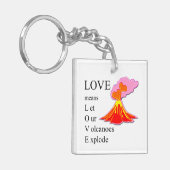 Liefde betekent ... sleutelhanger (Voorkant Links)
