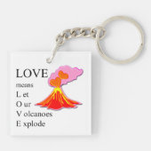 Liefde betekent ... sleutelhanger (Achterkant)