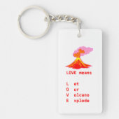 Liefde betekent sleutelhanger (Voorkant)