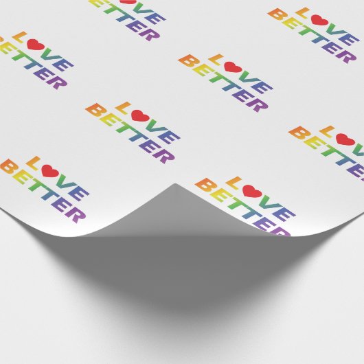 Liefde Beter Cadeaupapier (Hoek)