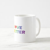 Liefde Beter Koffiemok (Voorkant rechts)