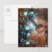 Liefde beweegt briefkaart (Voorkant / Achterkant)