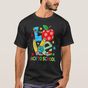 Liefde Bibliotheek Leven Appels Terug naar school  T-shirt