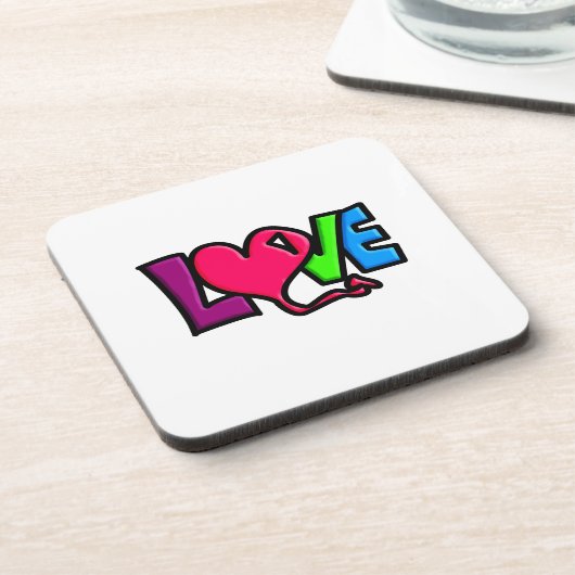 Liefde Bier Onderzetter (Linkerzijde)