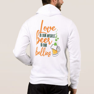 Liefde & Bier St. Patrick's Dag Plezier-61146 Hoodie