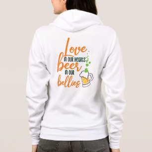 Liefde & Bier St. Patrick's Dag Plezier-61146 Hoodie