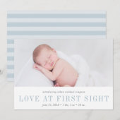 Liefde bij de eerste aankondiging van de geboorte  (Voorkant / Achterkant)