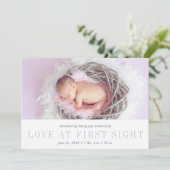 Liefde bij de eerste aankondiging van de geboorte  (Staand voorkant)