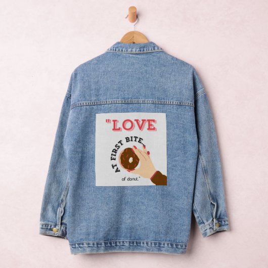 LIEFDE BIJ DE EERSTE HAP DENIM JACKET (Hangar)