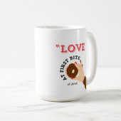 LIEFDE BIJ DE EERSTE HAP KOFFIEMOK (Voorkant rechts)