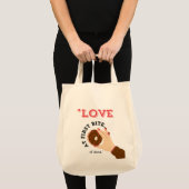 LIEFDE BIJ DE EERSTE HAP TOTE BAG (Voorkant (product))