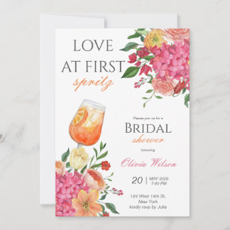 Liefde bij de eerste oproep van de Bridal van Spri Kaart