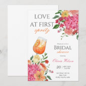 Liefde bij de eerste oproep van de Bridal van Spri Kaart (Voorkant / Achterkant)