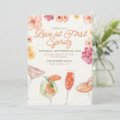 Liefde bij de eerste oproep van de Bridal van Spri Kaart (Staand voorkant)