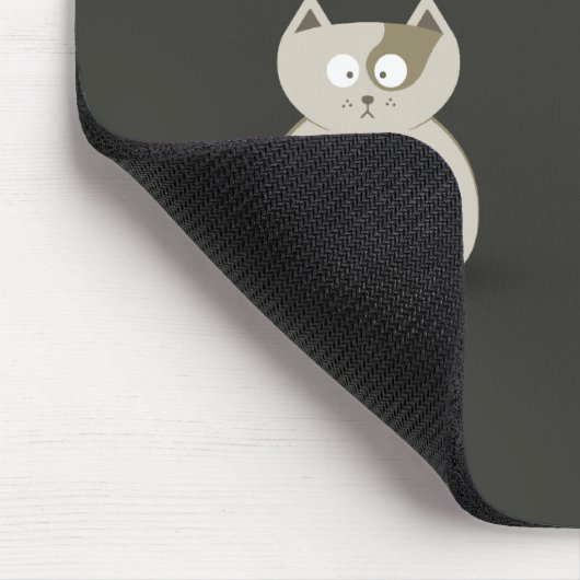 Liefde bij de eerste stevige kat-hond muismat (Hoek)