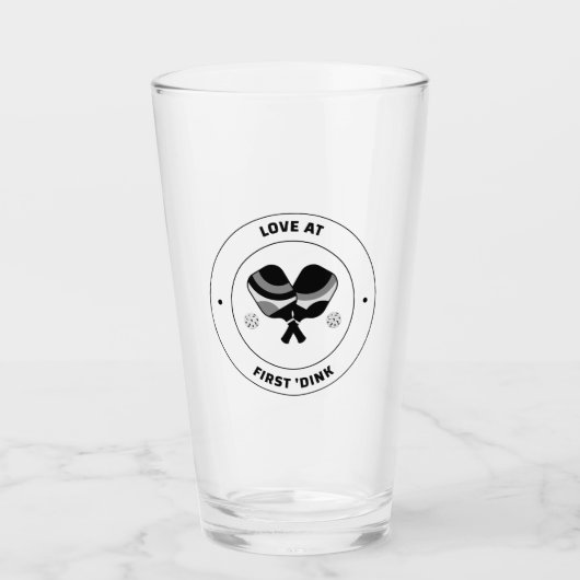 Liefde bij eerste 'Dink Glass Cup Glas (Voorkant)