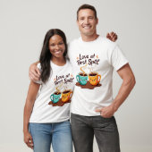 Liefde bij eerste lekkage - Schattigee romantische T-shirt (Unisex)