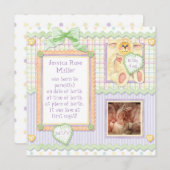 Liefde bij eerste nacht, aankondiging Lamb Birth (Voorkant / Achterkant)