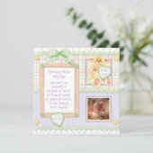 Liefde bij eerste nacht, aankondiging Lamb Birth (Staand voorkant)