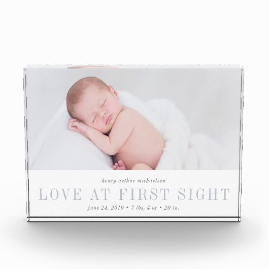 Liefde bij eerste nacht | BABY Fotoblokken (Voorkant)