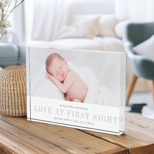 Liefde bij eerste nacht | BABY Fotoblokken
